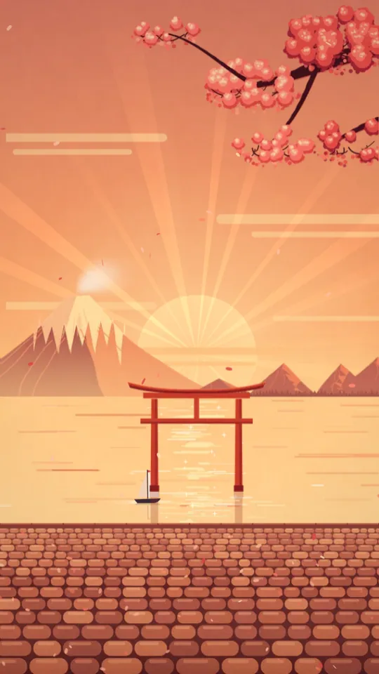 Torii Sunset