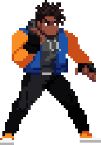 Marcos, a fighter from Enter The Dojo