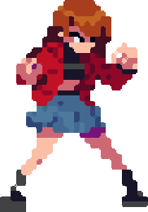 Riko, a fighter from Enter The Dojo