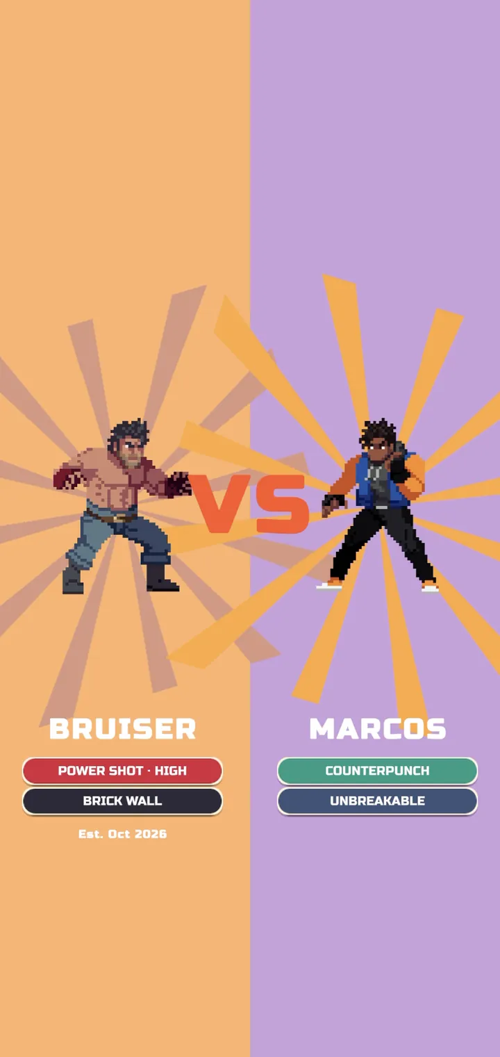 Versus screen