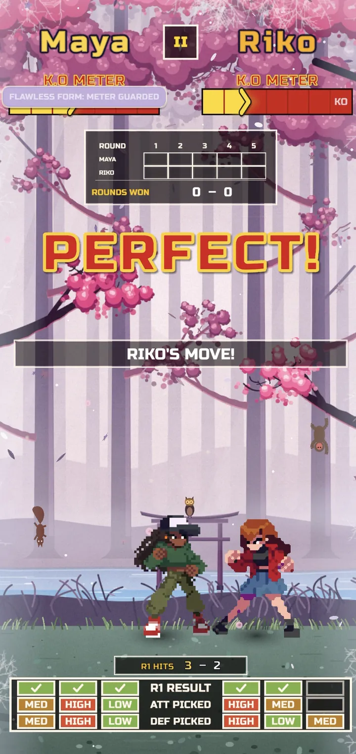 A PERFECT round